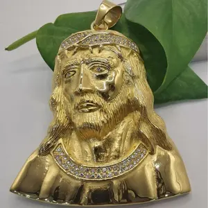 Oversized Mythic Pendant Necklace 24 Inch Cuban Link Chain Bold Statement Streetwear for Men