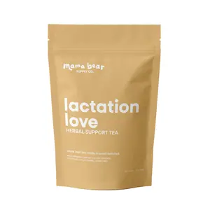 Lactation Love Tea - Organic Herbal Beverage for Postpartum and Nursing Support and Nourishment