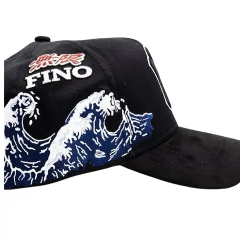 GALLO FINO X JAPAN COLLAB NO BOX! SNAPBACK CAP GFJAPANNY BLK