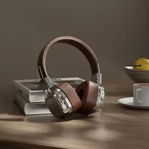 [Deep Bass Headset] Bluetooth Headphones, HD Stereo Sound Over Ear Headphones with Built-in Microphones, Deep Bass 20 Hours Playtime, Fast Charge BT 5.2 Headset for Adults, School, Travel