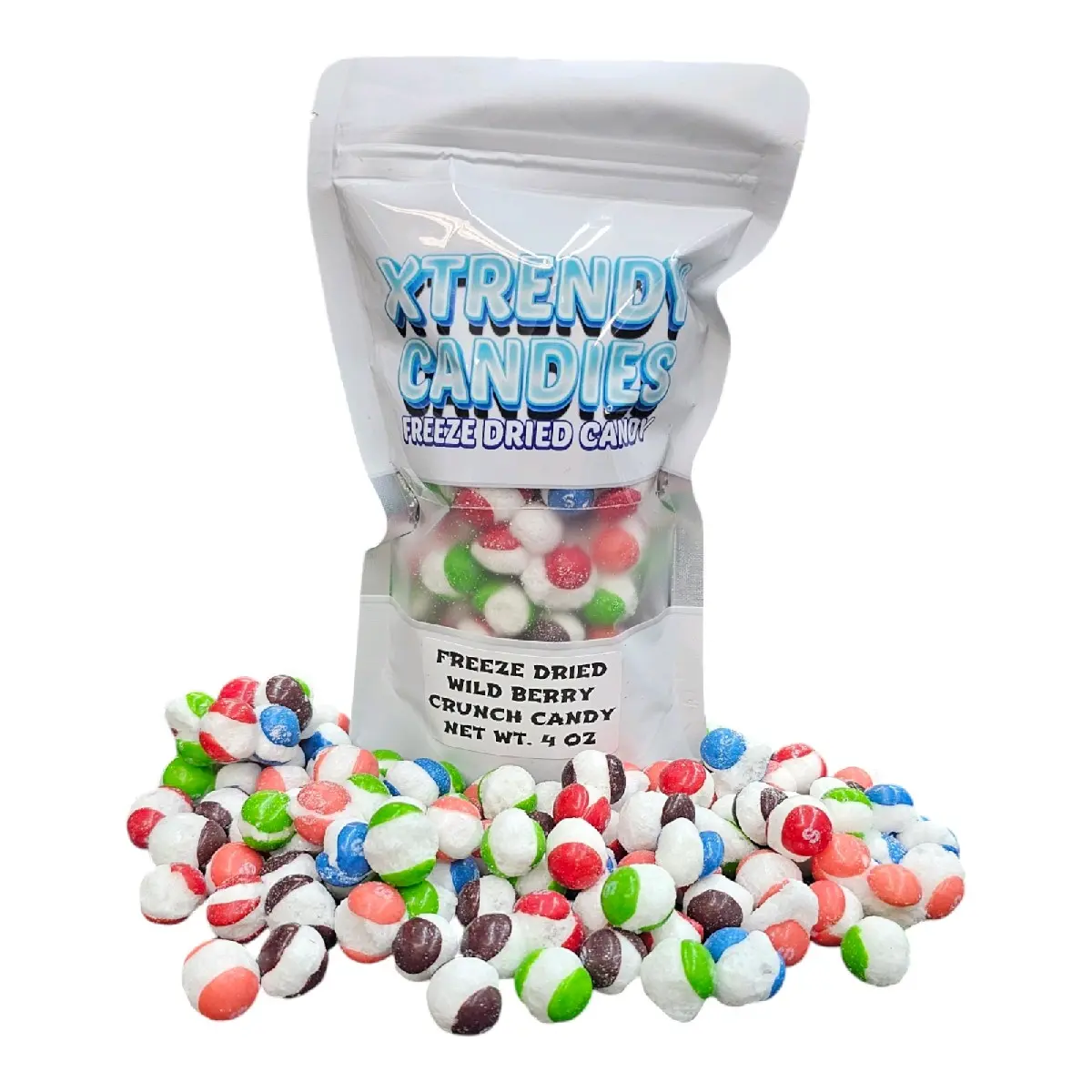 Xtrendy freeze dried Wildberry Skizzle - Resealable Bag - 3 Sizes