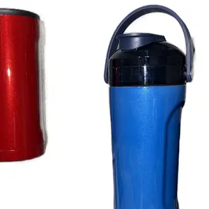Custom Powder Coat MultiShaker 26oz – Metallic Electric Blue Bottle Drinkware Water Bottles Tumbler Washable Reusable Cup Portable