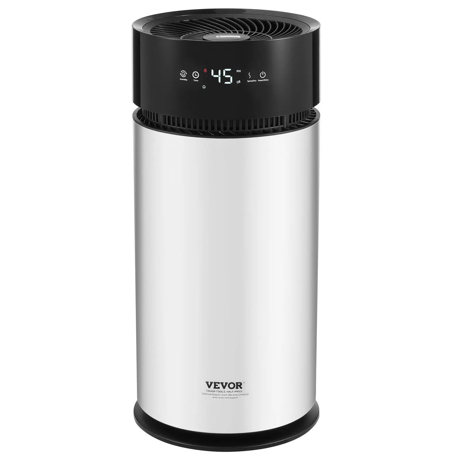VEVOR 10L(2.64G) Evaporative Humidifier with Automatic Constant Humidity System, 1076.4 sqft Coverage, for Bedroom, Living Room, Dry Skin Relief, All Seasons Use, Continuous