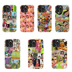 "Bob's Burgers" Phone Case — Compatible with iPhone 11–17 Pro Max/Plus Series and Samsung Galaxy S23– Series; Cute Anime-Style Protective Phone Cover