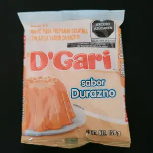 D'Gari Gelatina - Durazno / Peach