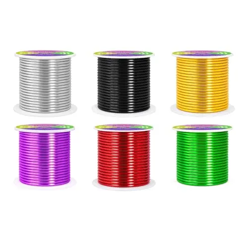 Silver Black Gold Purple Red Kelly Green