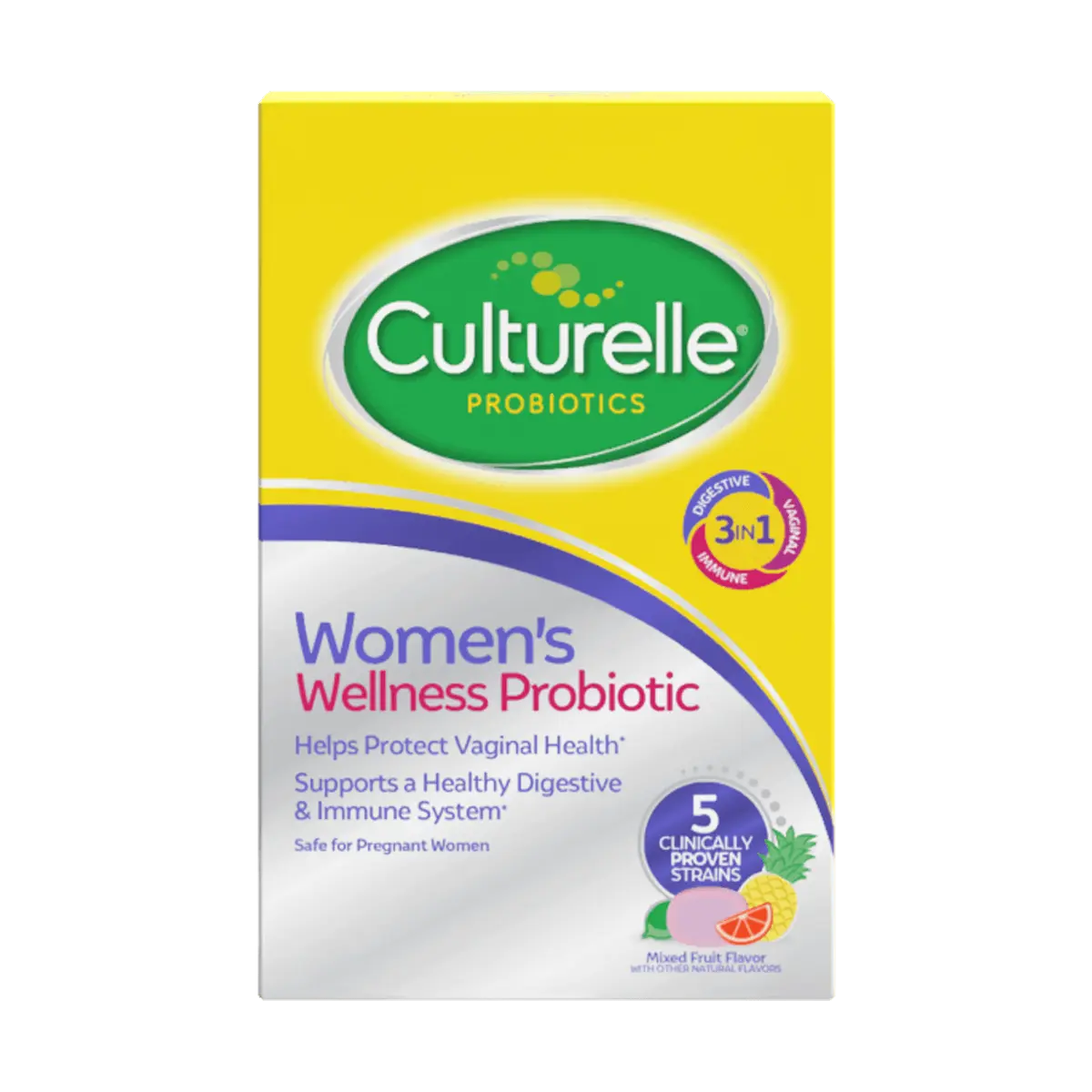 Culturelle Women's Wellness Probiotic Chewables - Daily Probiotic Chewables for Women's Wellness Support