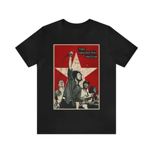 Rage Against the Machine - RATM - Unisex Short Sleeve Tee Shirt, Fashion Cotton, Full Colors, Full Sizes, For Men, For Women