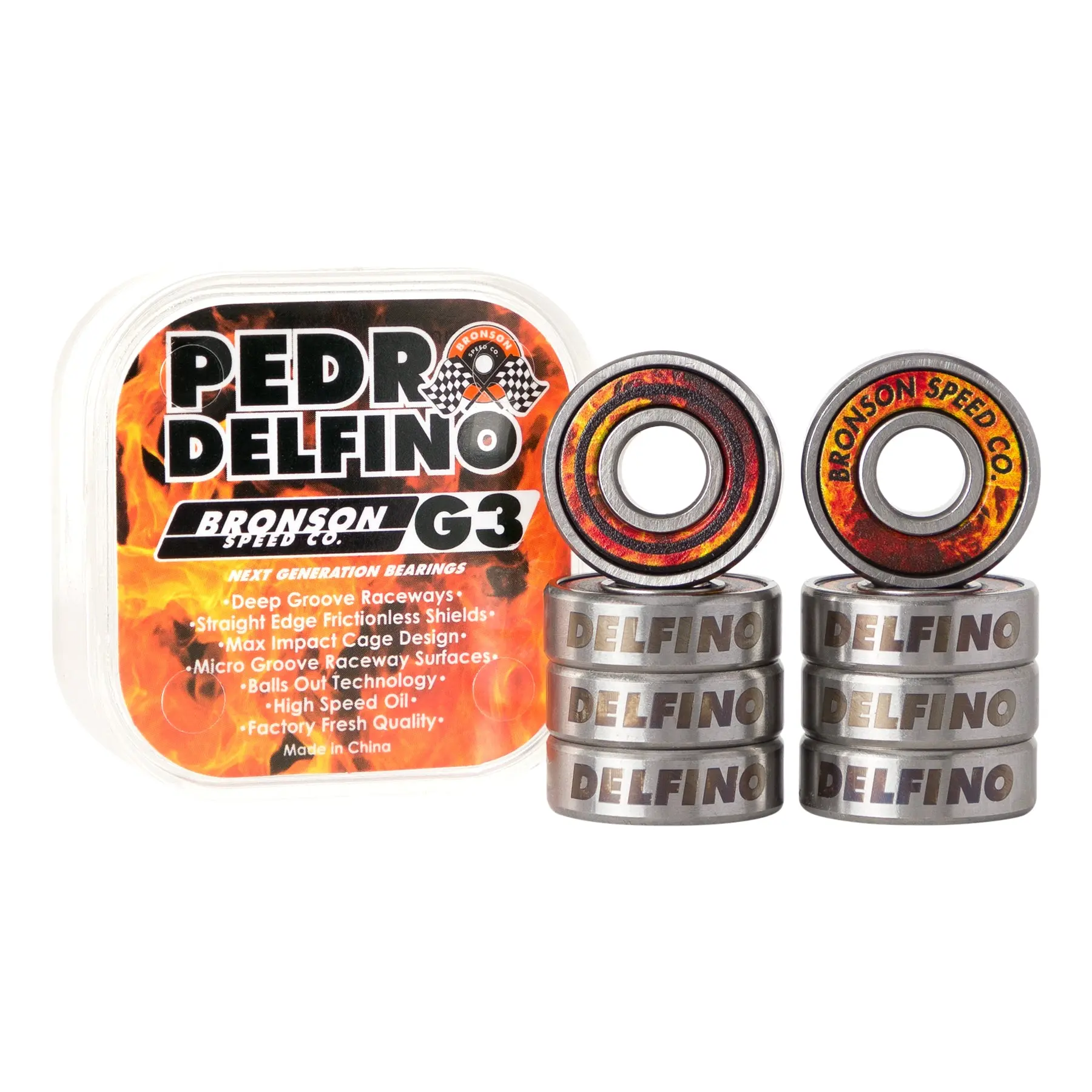 Bronson Bearings Pedro Delfino Pro G3 Bronson Bearings Pedro Delfino Pro G3