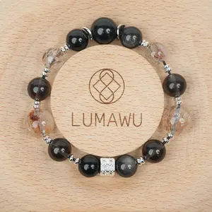Five Elements Water Bracelet（12mm）・Calm Clarity – Advanced Energy for Inner Peace