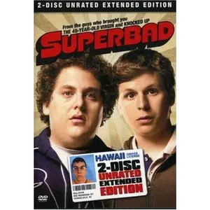 USED Book - Superbad (Two-Disc Unrated Extended Edition) (DVD) - english