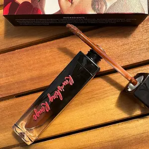 Ravishing Mocha Lip Gloss   Glossy Hydrate brown lipstick