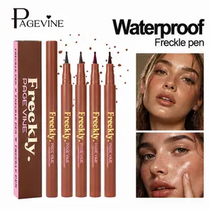 Natural sun-kissed freckle marker, smudge-proof and quick-drying freckle tint pen for realistic fake freckles