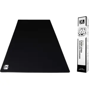3 Huge  s  (48''x24'') -  Gaming XX  for Full Desk - Super Thick Nonslip Rubber Base and  Desktop Keyboard Extended  Mat (Black, XXX-Large)
