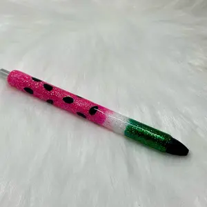 Watermelon glitter pen