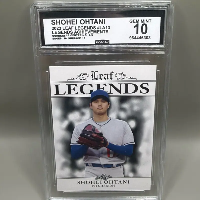 2023 Leaf Legend Achievement Shohei Ohtani