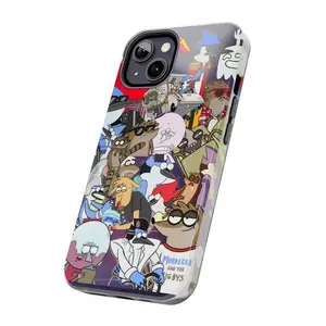 Regular Show Tough Phone Case, Cartoon Network Phone Cover, Unique Phone Accessory, Cool Mobile Protector, Custom Phone Shell BS0