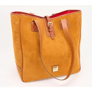 Dooney & Bourke Archives 1997 Suede Large Tote
