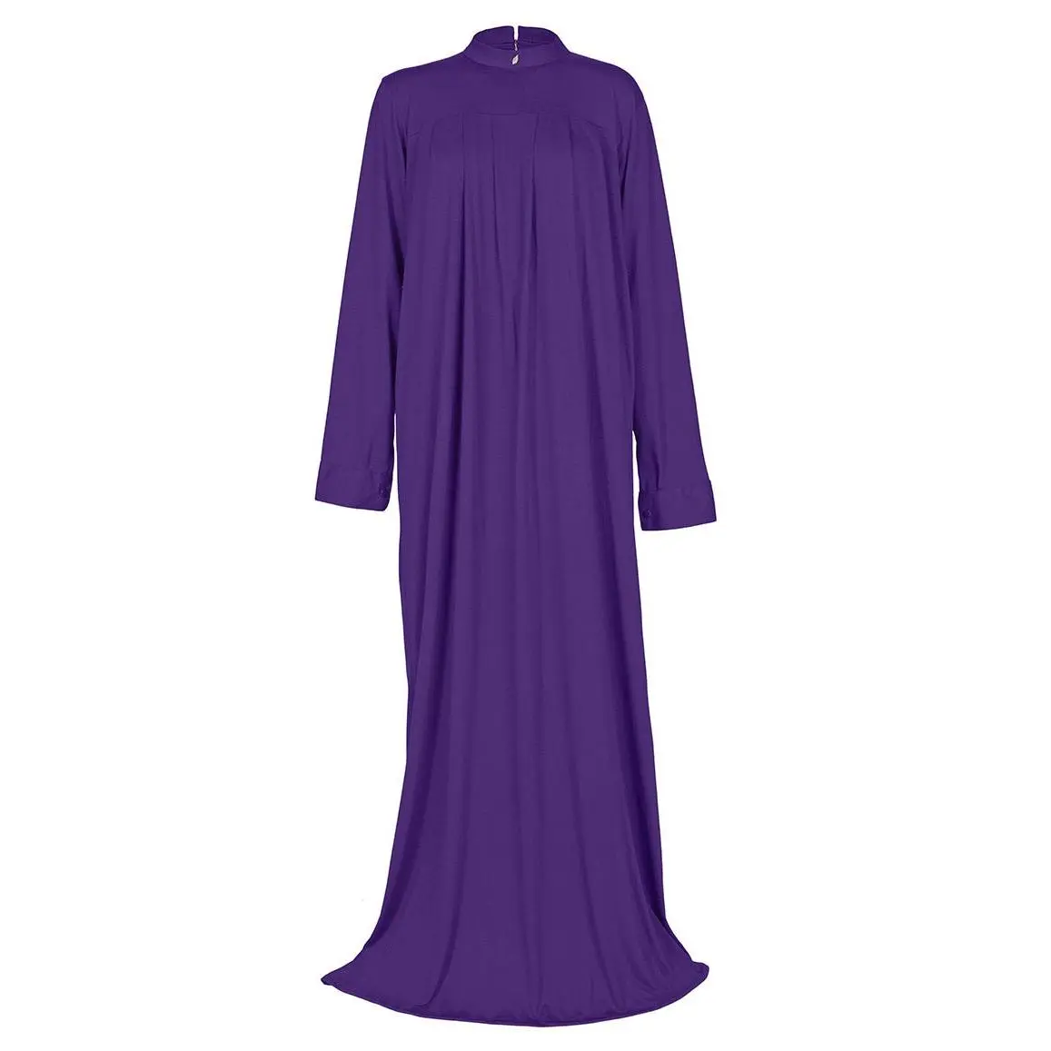 Women's Everydaywear Purple Viscose Jersey Abaya