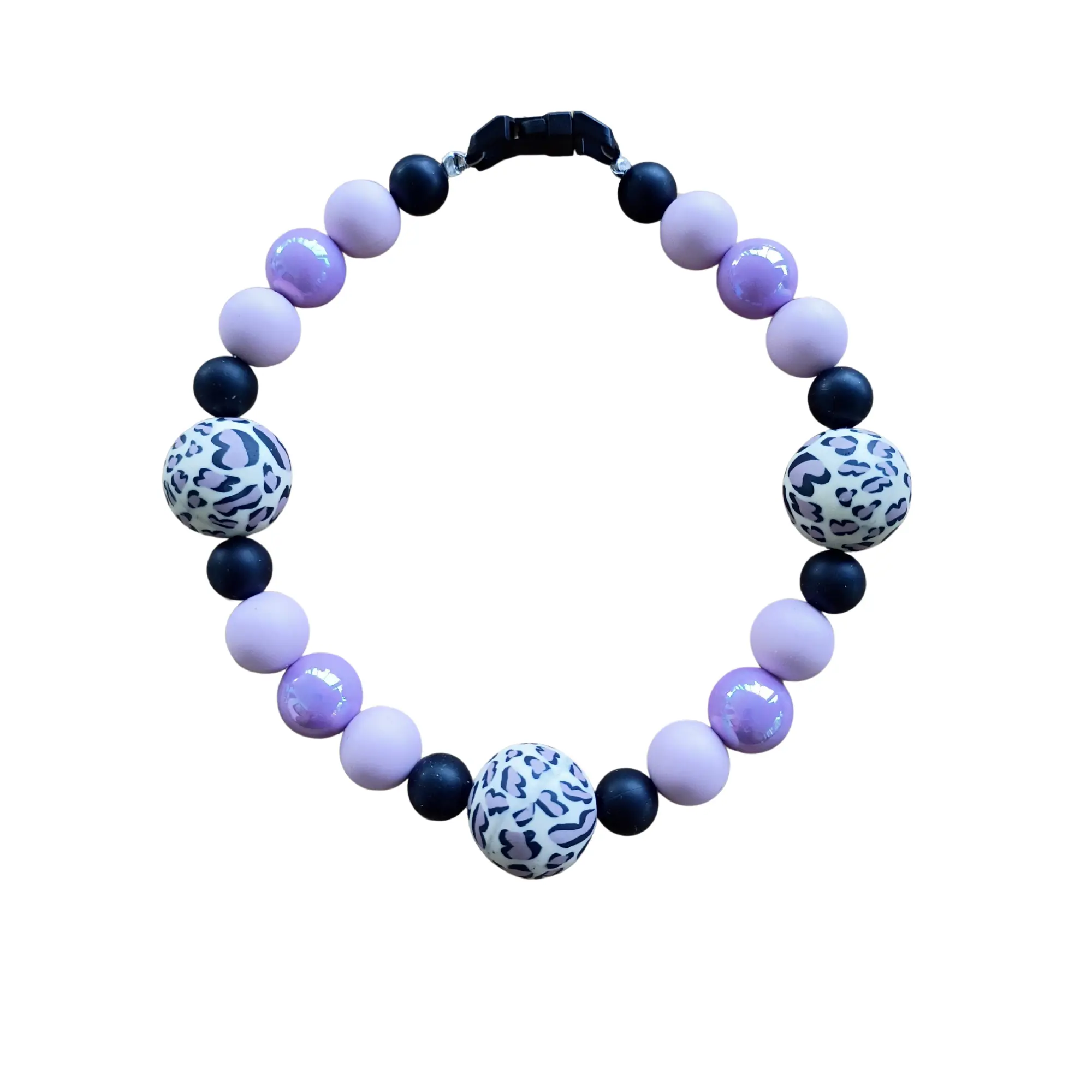 FurlaVie Beaded Pet Necklace Customizable Collar for Any Pet Handcrafted with Vibrant Beads Lightweight & Comfy for Everyday Wear Perfect for Gifts Events or Showcasing Your Pet's Unique Style