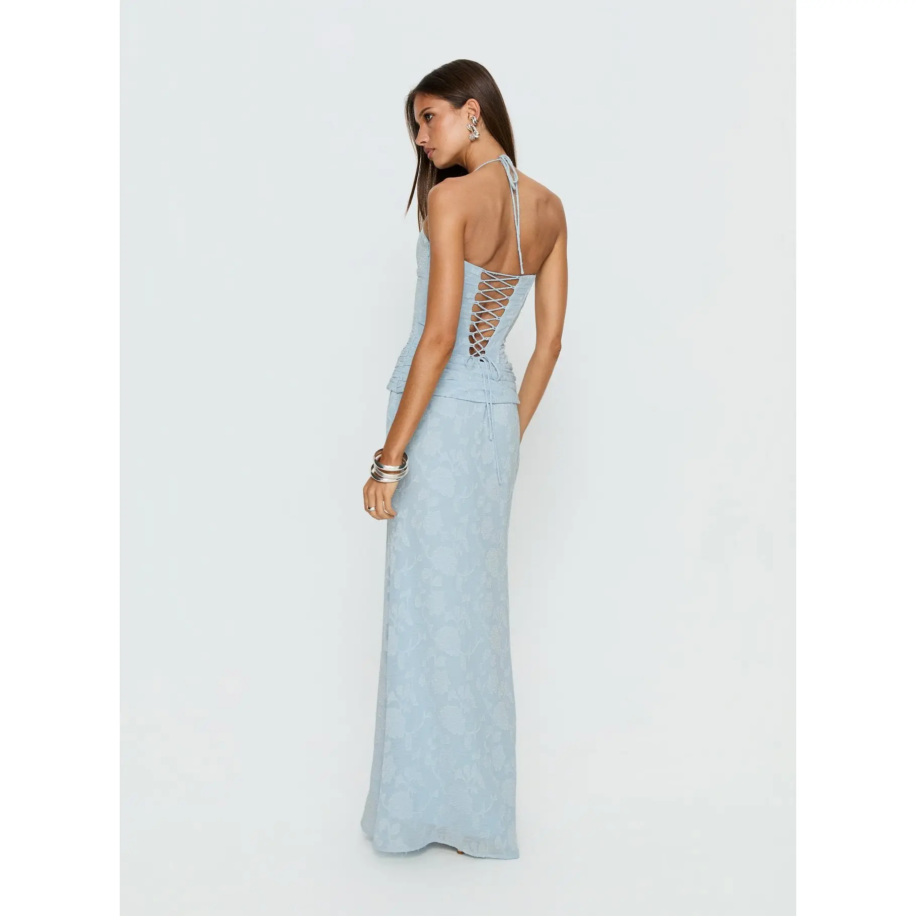 Love from Portofino Corset Maxi Dress Blue - TikTok Shop Love from Portofino Corset Maxi Dress Blue - TikTok Shop