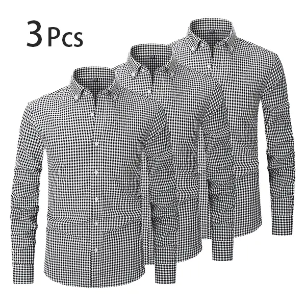 Black Plaid + Black Plaid + Black Plaid