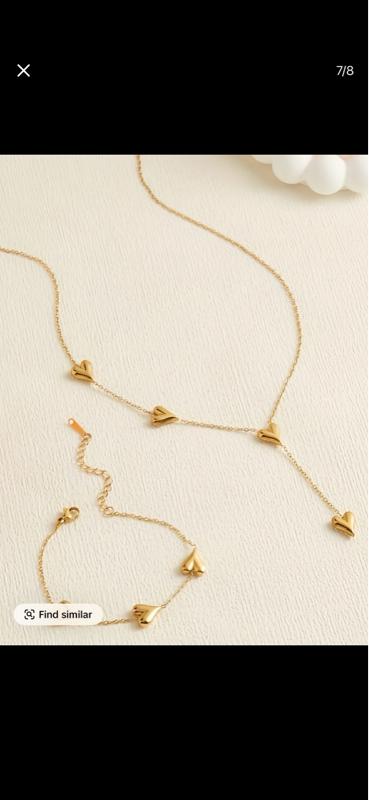 Set Elegant stainless steel