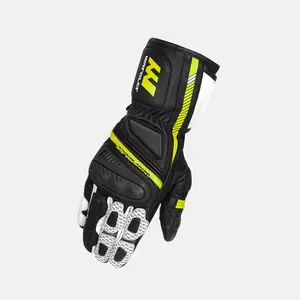 Laguna / Black-White-Neon Yellow / Men's Motorcycle Gloves