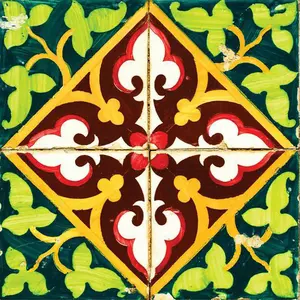 HomeRoots 555986 12 x 12 in. Jessa Mutli Mosaic Peel & Stick Tiles