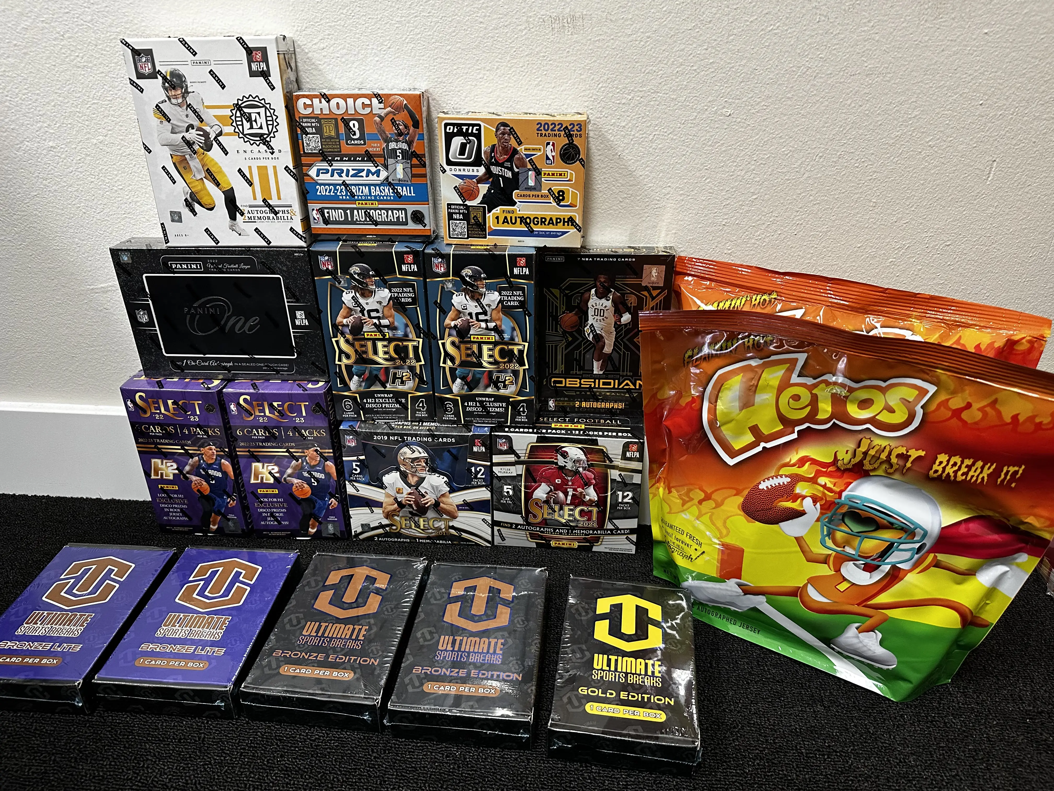 PICK YOUR TEAM MULTISPORT BREAK #1 NFL/NBA/MLB (18 BOX BREAK)