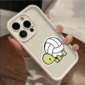 Volleyball Shell Turtle Phone Case for iPhone 17 AIR 17 PRO 16 PRO 15  PRO MAX  14 PLUS 13 PRO 12 11 PRO XS MAX X XR Plus Shockproof Protective Cover Full Protection Anti-Drop