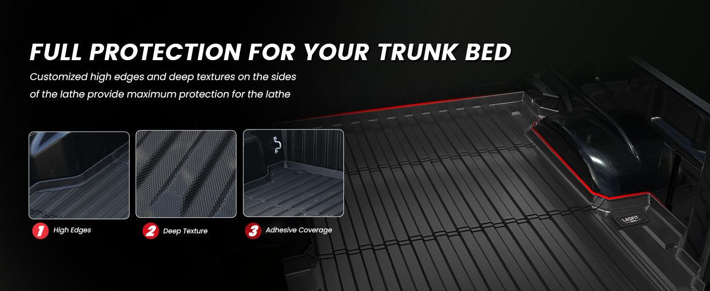 Lasfit fit for 2019-2026 Chevrolet Silverado 1500 Short Box Truck Bed Mat or Tailgate Mat