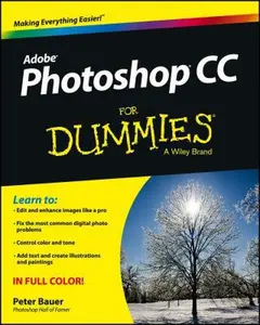 USED-Photoshop CC for Dummies by Peter Bauer (Paperback)