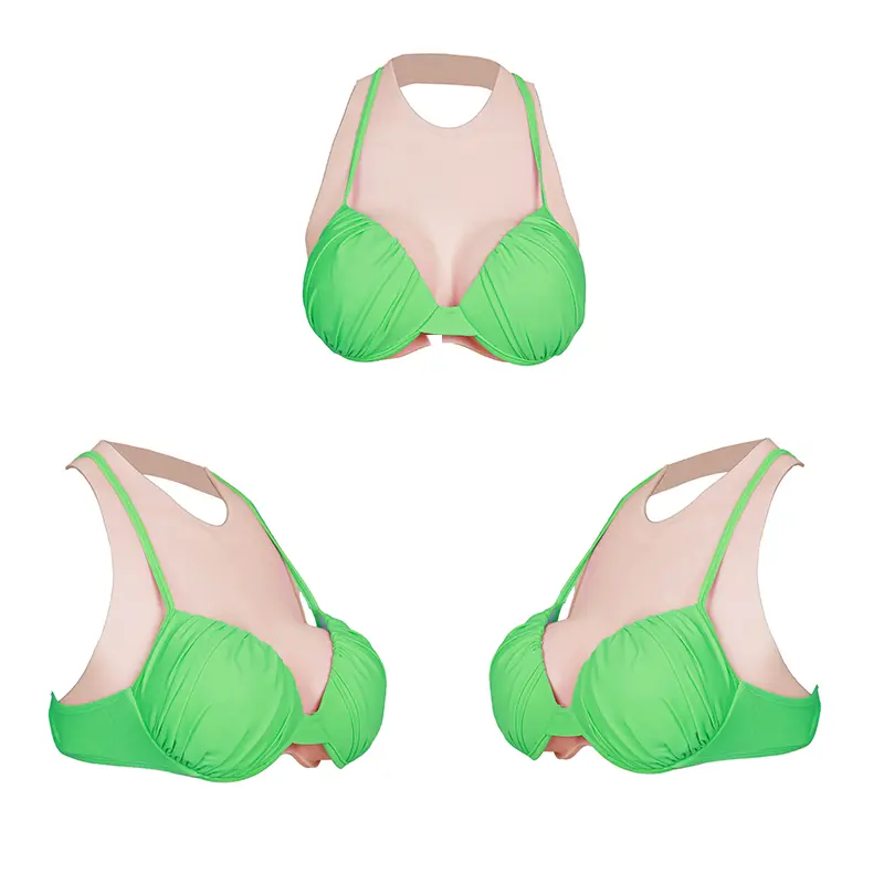 B/C/D/E/G Cup Silicone Breastplate, Breast Plate Silicone, Cross Dressing Breastplate, Suitable Costume Parties, Film And Television Props, Surprise Gift For Friends Adjustable