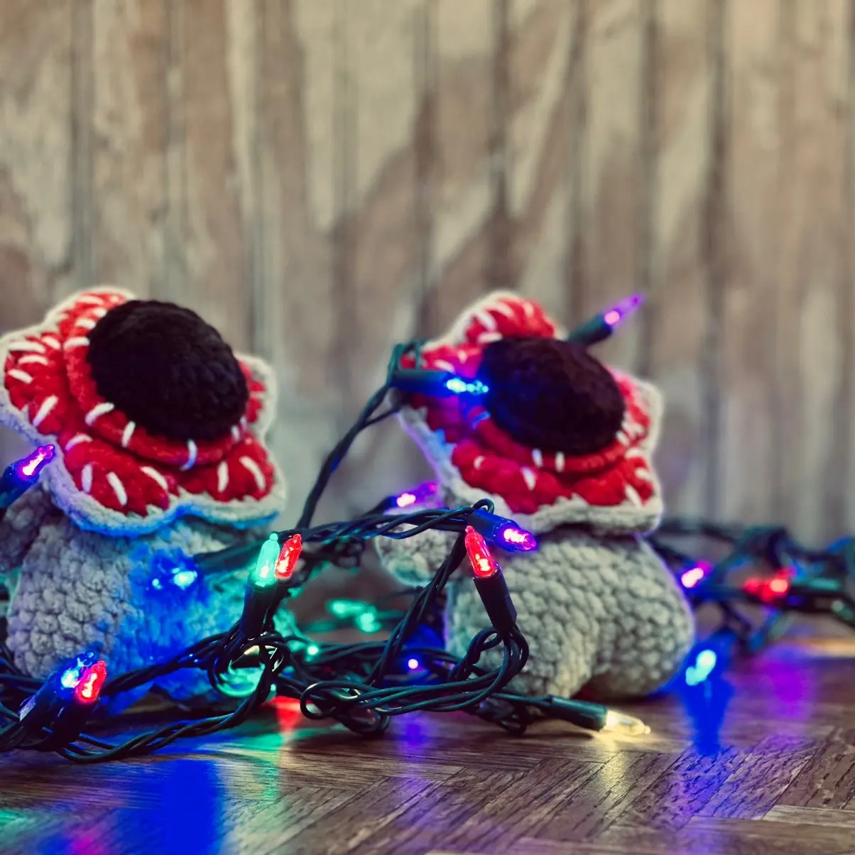 Crochet baby Demogorgon plushy