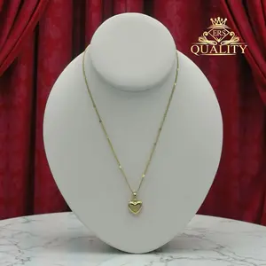 N109 Heart Necklace- Gold Plated 14k