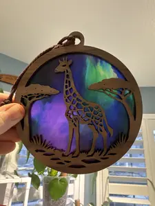 Giraffe Suncatcher for Sunny Window