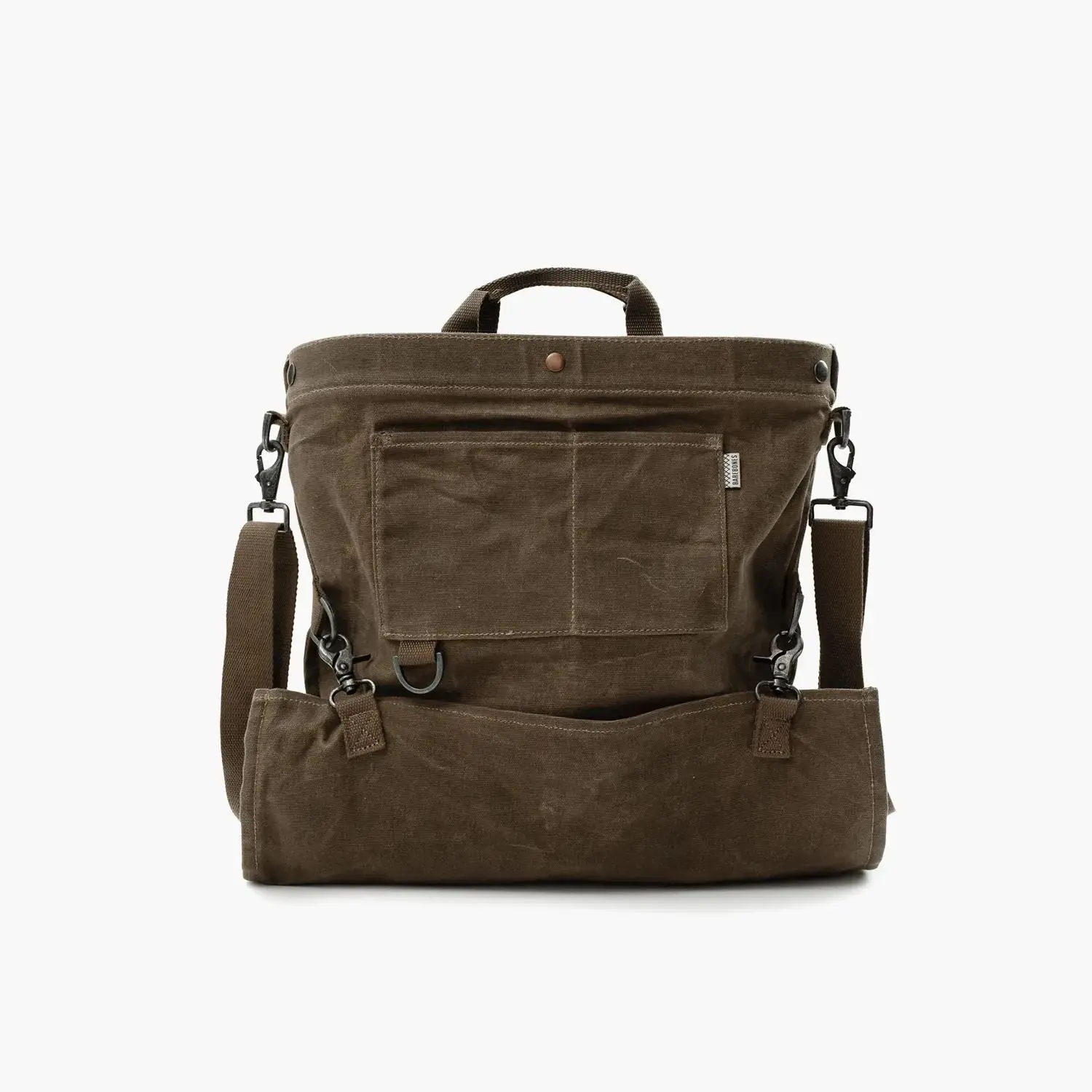 Vintage Inspired Orchard Design Harvesting & Gathering Bag - Convertible Straps, Water Friendly, Removable Liner, Paraffin Wax Canvas
