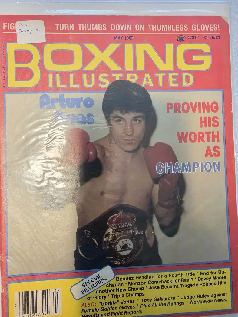 Boxing Illustrated May 1982 Arturo Frias Magazine