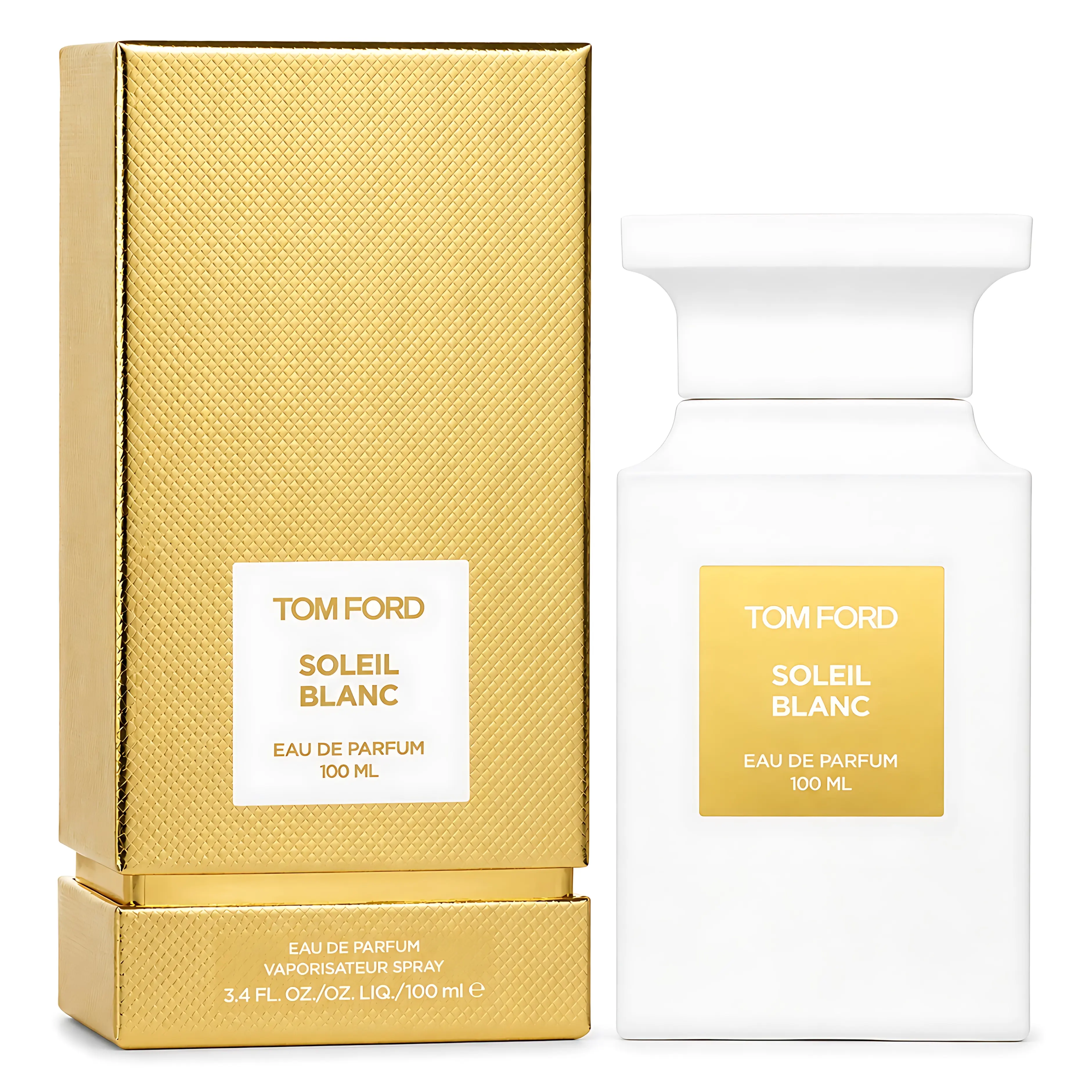 Tom Ford Soleil Blanc for Women 3.4 Oz, Floral Amber Warm Creamy
