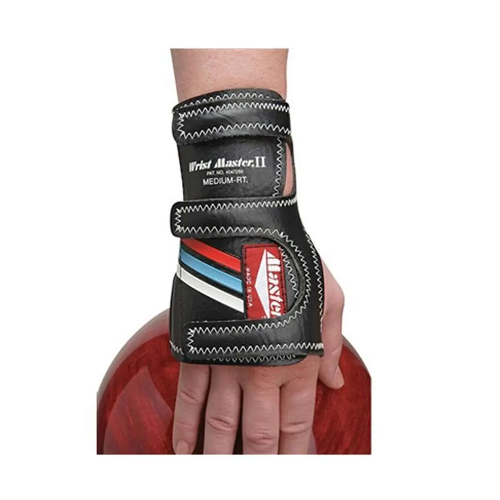Wrist Master II Bowling Glove - Left Hand, X-Small, Black Wrist Wrap, Polyester Sports & Outdoor Accessory