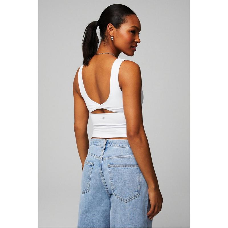 Fabletics Women's Oasis Twist Built-In Bra Tank