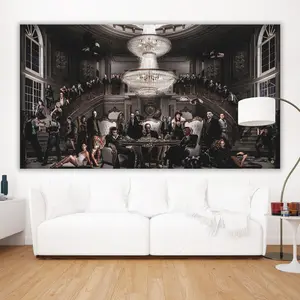 [Sale off up to 65%][Free Ship][No Frame] Celebrities Photography of Film Legends Poster Painting Print Wall Art Top Gangsters Greatest Iconic Movie Decor Glossy 2