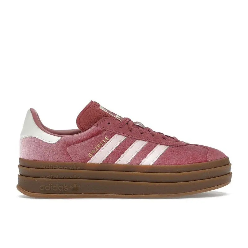 adidas Women's Gazelle Bold Sandy Pink Velvet, from StockX - TikTok Shop adidas Women's Gazelle Bold Sandy Pink Velvet, from StockX - TikTok Shop
