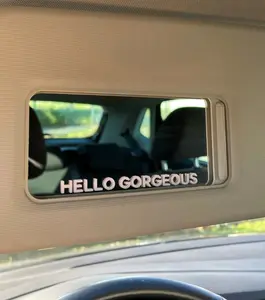 2Pcs Hello Gorgeous Vinyl Sticker