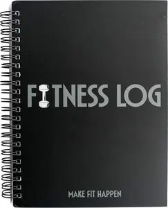 Fitness Journal Workout Planner for Men & Women - A6 Sturdy Workout Log Book to Track Gym & Home Workouts