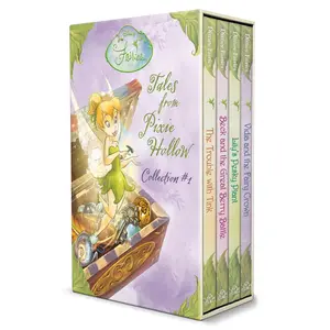 Disney Fairies Tales from Pixie Hollow Collection #1 | Magical Fantasy Story Book Set for Kids | Adventure Fairy Tales - Paperback