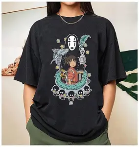 Spirited Away Haku and Chihiro Shirt, Ghibli Shirt, Hayao Miyazaki, Studio Ghibli Gift, Ghibli Sweatshirt, No Face, Spirited away T-Shirt