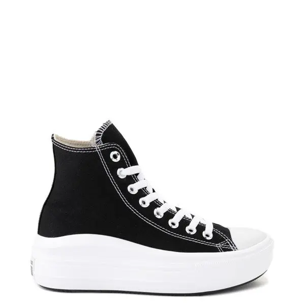 Converse Chuck Taylor All Star Move Hi Black (Women's)