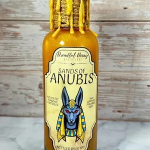 Sands of Anubis Potion - pyramid mythology spell magic witchcraft Wicca pagan decor Egypt